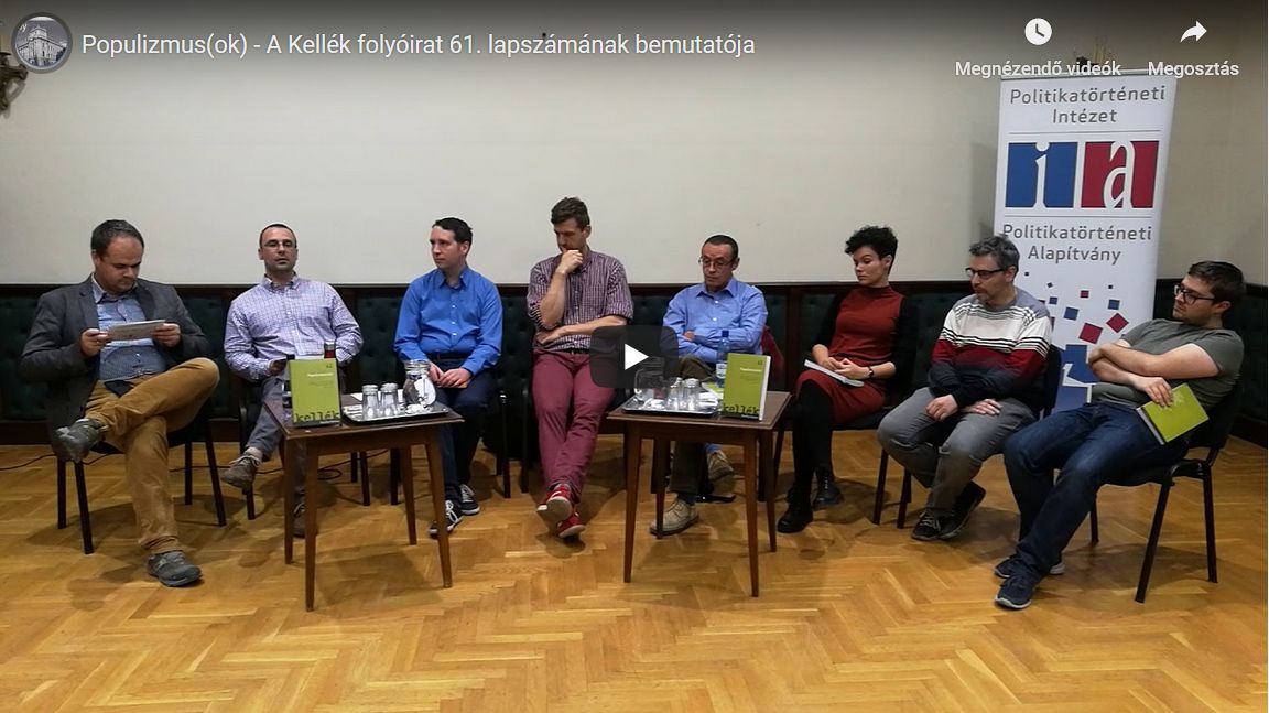 Lapszámbemutató a Kellék című folyóirat populizmus(ok) számához – videóval